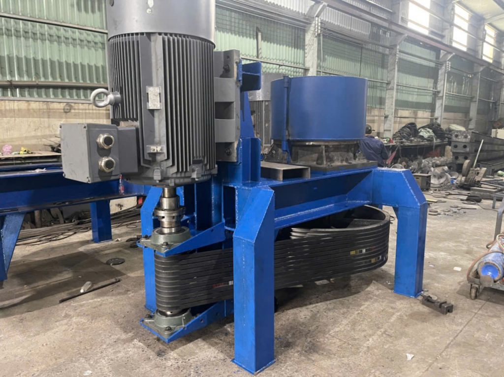 Máy nén viên củi gỗ